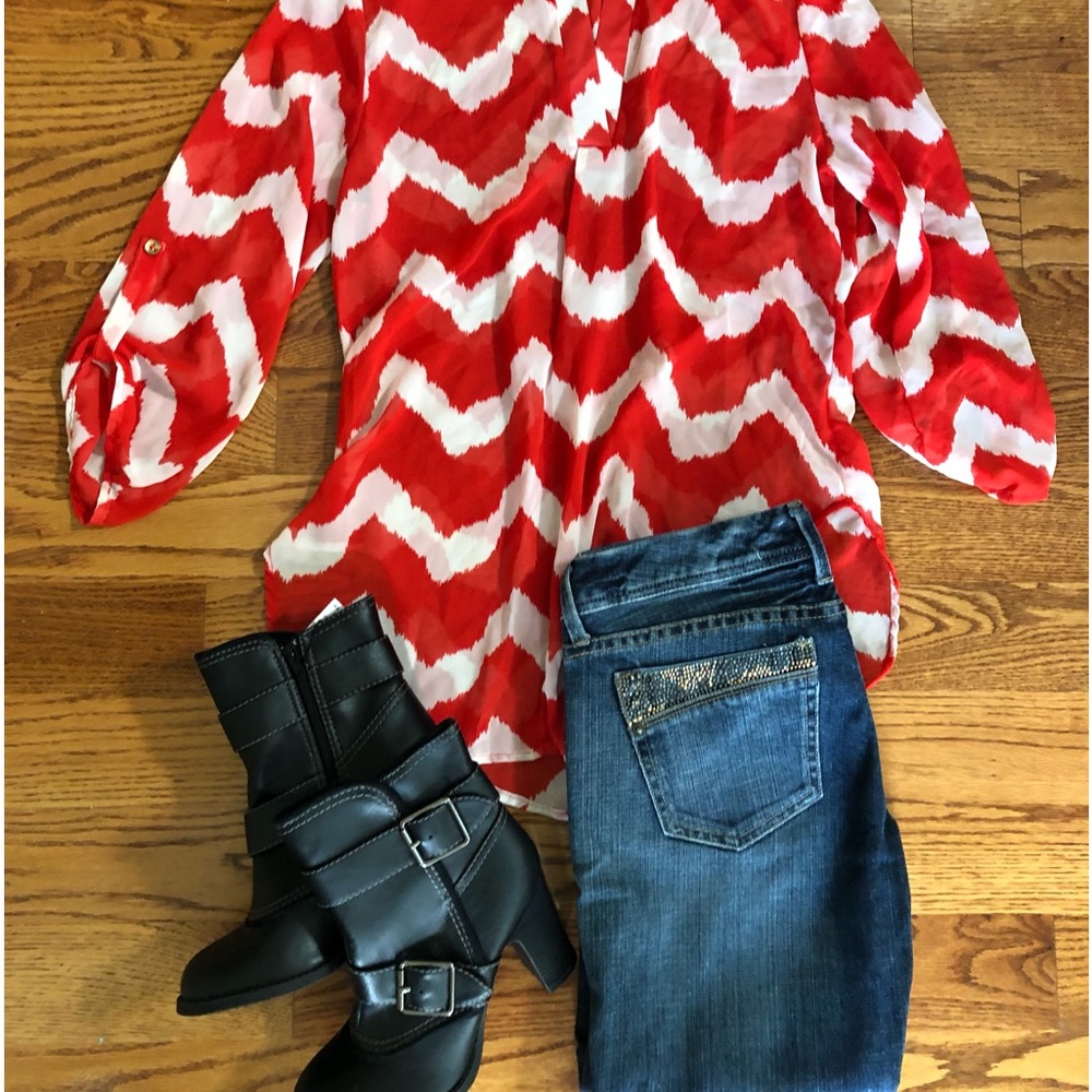 Super cute chevron shirt